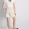 Pantalones cortos de mezclilla de algodón