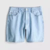 Pantalones cortos de mezclilla de algodón