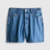 Pantalones cortos de mezclilla de algodón