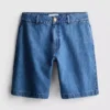 Pantalones cortos de mezclilla de algodón