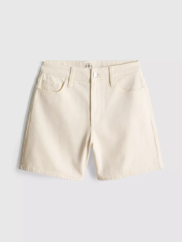 Pantalones cortos de mezclilla de algodón