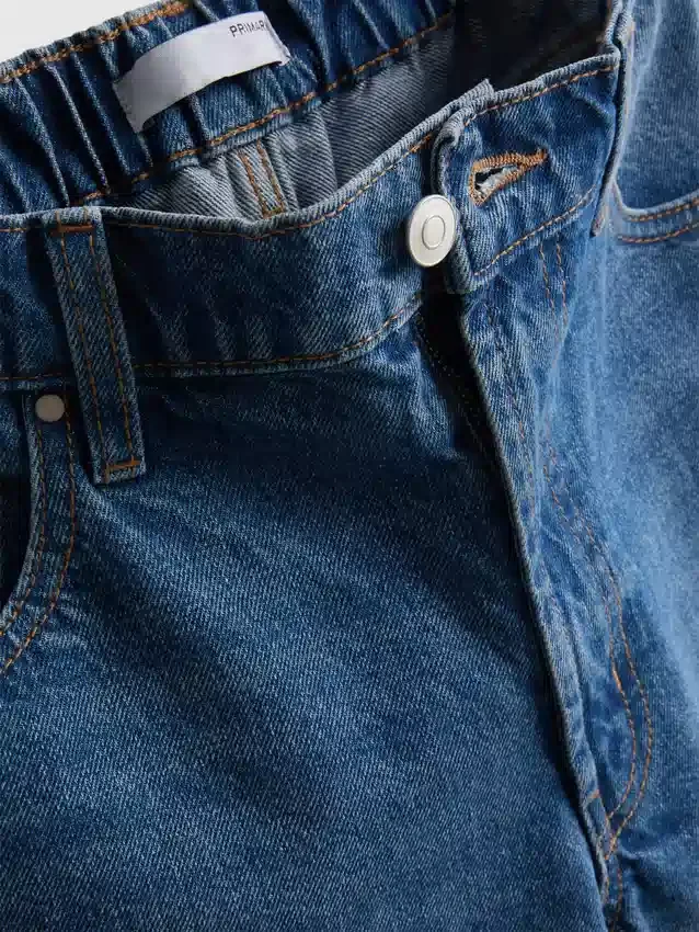 Pantalones cortos de mezclilla de algodón