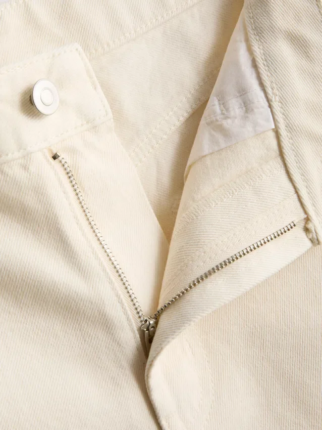 Pantalones cortos de mezclilla de algodón