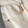 Pantalones cortos de mezclilla de algodón