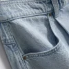 Pantalones cortos de mezclilla de algodón