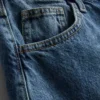 Pantalones cortos de mezclilla de algodón