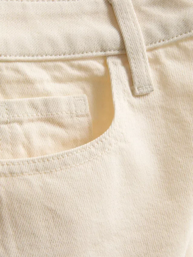 Pantalones cortos de mezclilla de algodón
