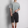 Pantalones cortos de mezclilla de corte holgado