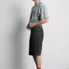 Pantalones cortos de mezclilla de corte holgado