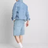 Pantalones cortos de mezclilla de corte holgado