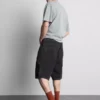 Pantalones cortos de mezclilla de corte holgado