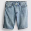 Pantalones cortos de mezclilla de corte holgado