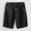 Pantalones cortos de mezclilla de corte holgado