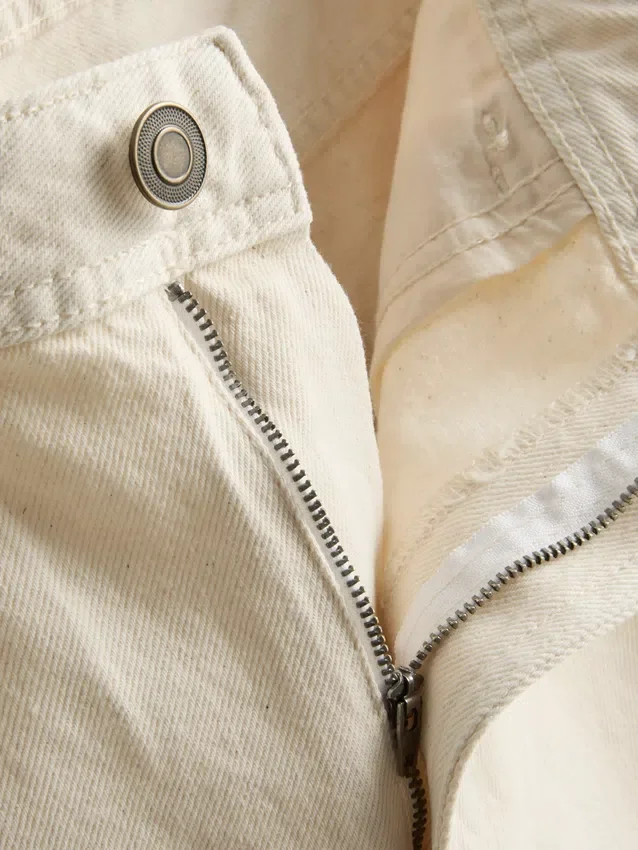 Pantalones cortos de mezclilla de corte holgado