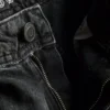 Pantalones cortos de mezclilla de corte holgado