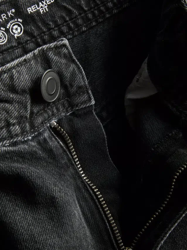 Pantalones cortos de mezclilla de corte holgado