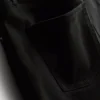 Pantalones cortos de mezclilla de talle medio con dobladillo