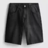 Pantalones cortos de mezclilla holgados de talle medio