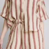Pantalones cortos de muselina de algodón