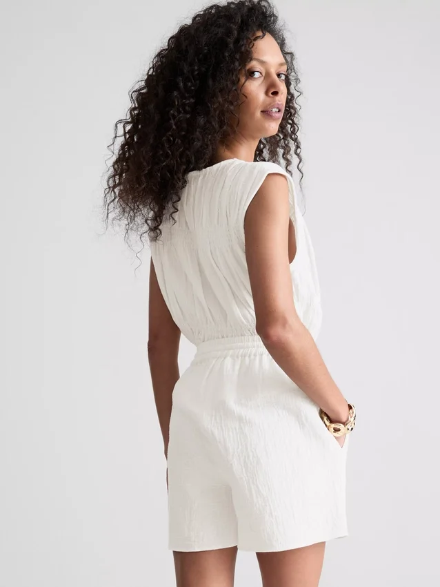 Pantalones cortos de muselina de algodón