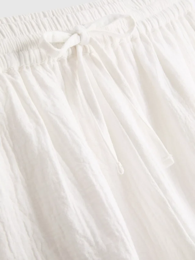 Pantalones cortos de muselina de algodón