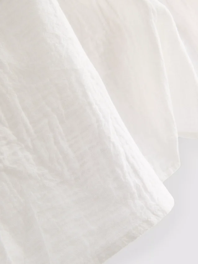 Pantalones cortos de muselina de algodón