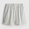 Pantalones cortos de pijama a rayas