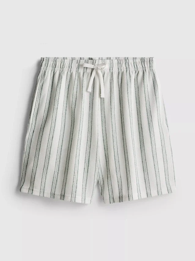 Pantalones cortos de pijama a rayas