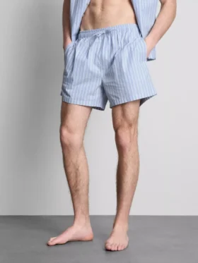 Pantalones cortos de pijama a rayas