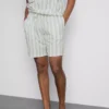 Pantalones cortos de pijama a rayas