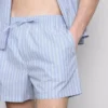 Pantalones cortos de pijama a rayas