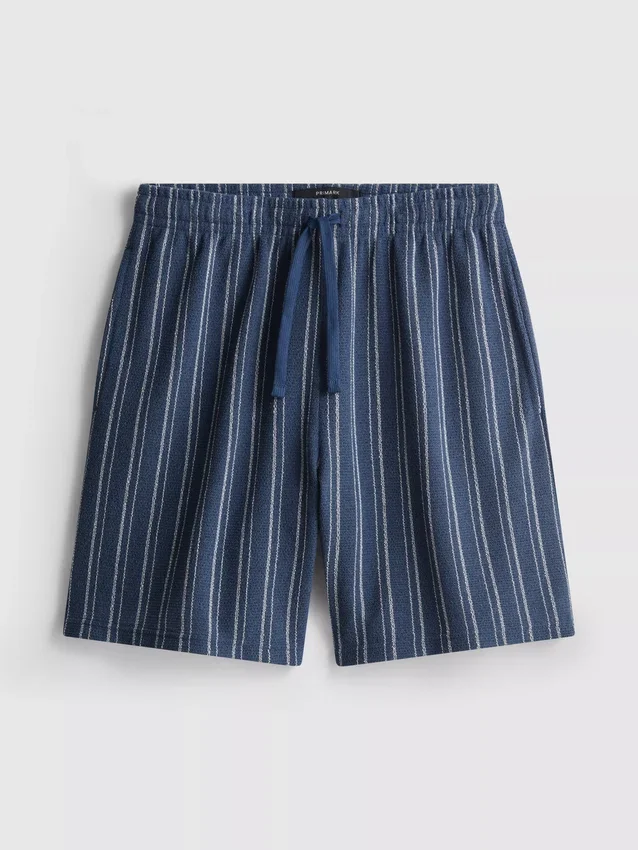 Pantalones cortos de pijama a rayas