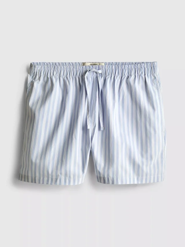 Pantalones cortos de pijama a rayas