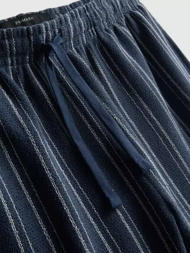 Pantalones cortos de pijama a rayas