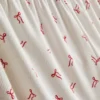 Pantalones cortos de pijama acanalados con estampado