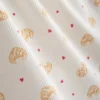 Pantalones cortos de pijama acanalados con estampado