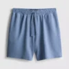 Pantalones cortos de pijama con cordón y textura