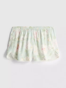 Pantalones cortos de pijama con estampado floral