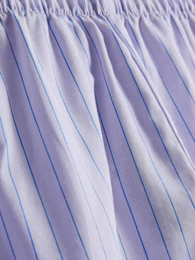 Pantalones cortos de pijama de algodón estampados