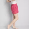 Pantalones cortos de pijama de algodón tejido