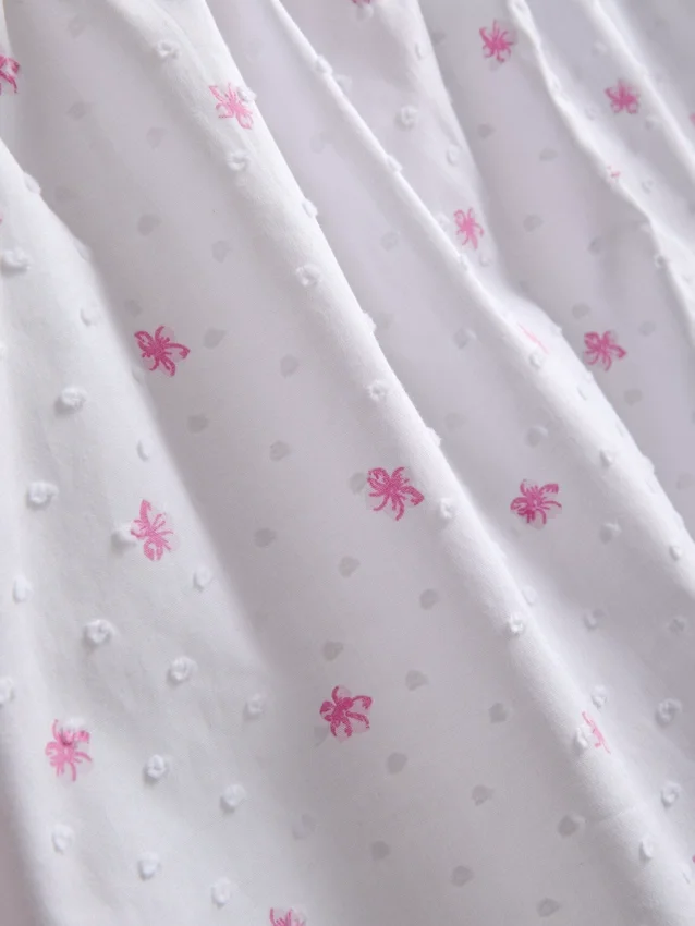 Pantalones cortos de pijama de algodón tejido