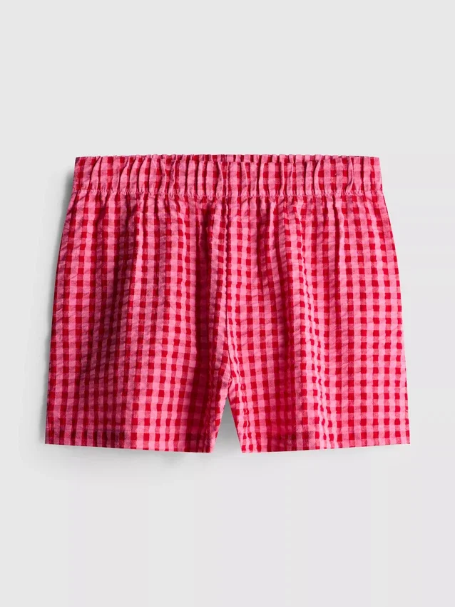 Pantalones cortos de pijama de algodón tejido