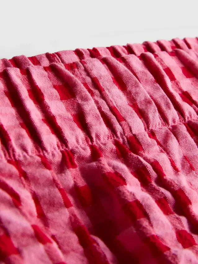 Pantalones cortos de pijama de algodón tejido