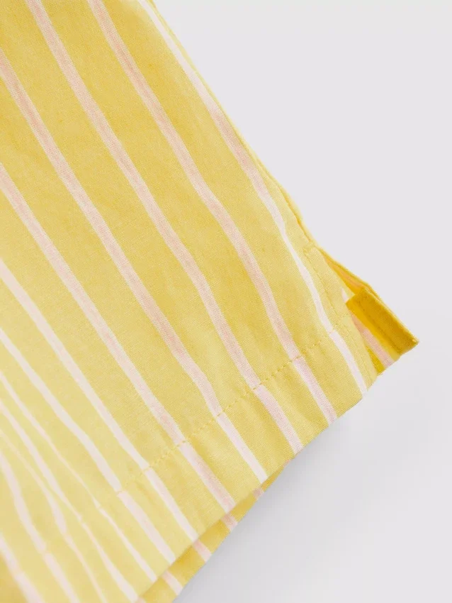 Pantalones cortos de pijama de algodón tejido