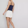 Pantalones cortos de pijama de jersey acanalado