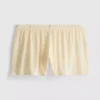 Pantalones cortos de pijama de punto calado