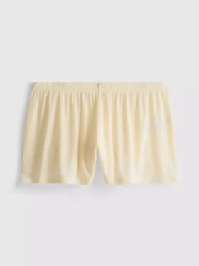 Pantalones cortos de pijama de punto calado
