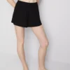 Pantalones cortos de pijama de punto calado