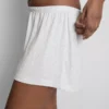 Pantalones cortos de pijama de punto calado