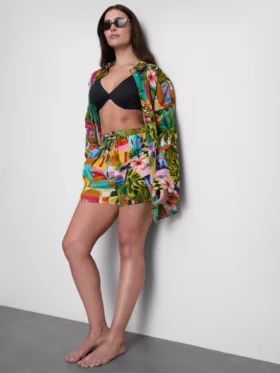 Pantalones cortos de playa estampados